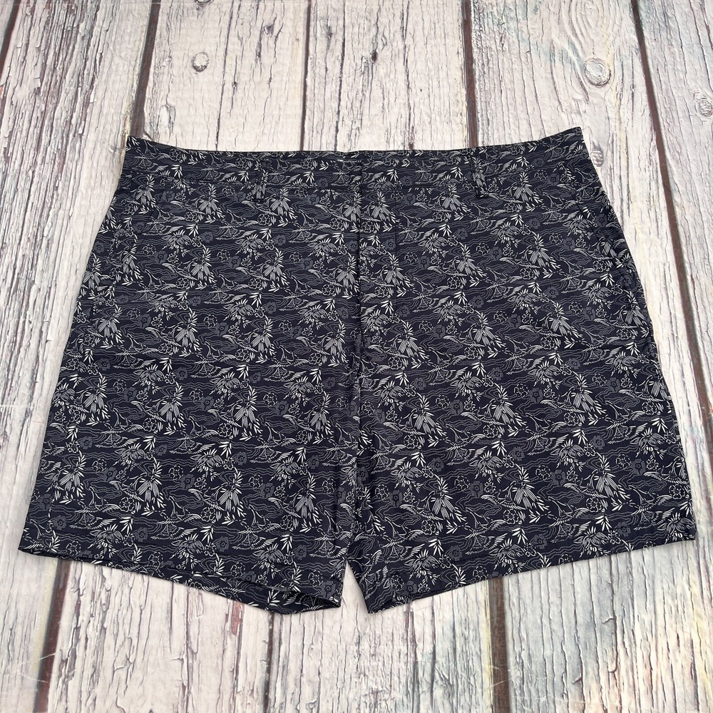 Goodthreads Men's Shorts Navy Blue Quick Dry Hybrid 7" Inseam Size 38